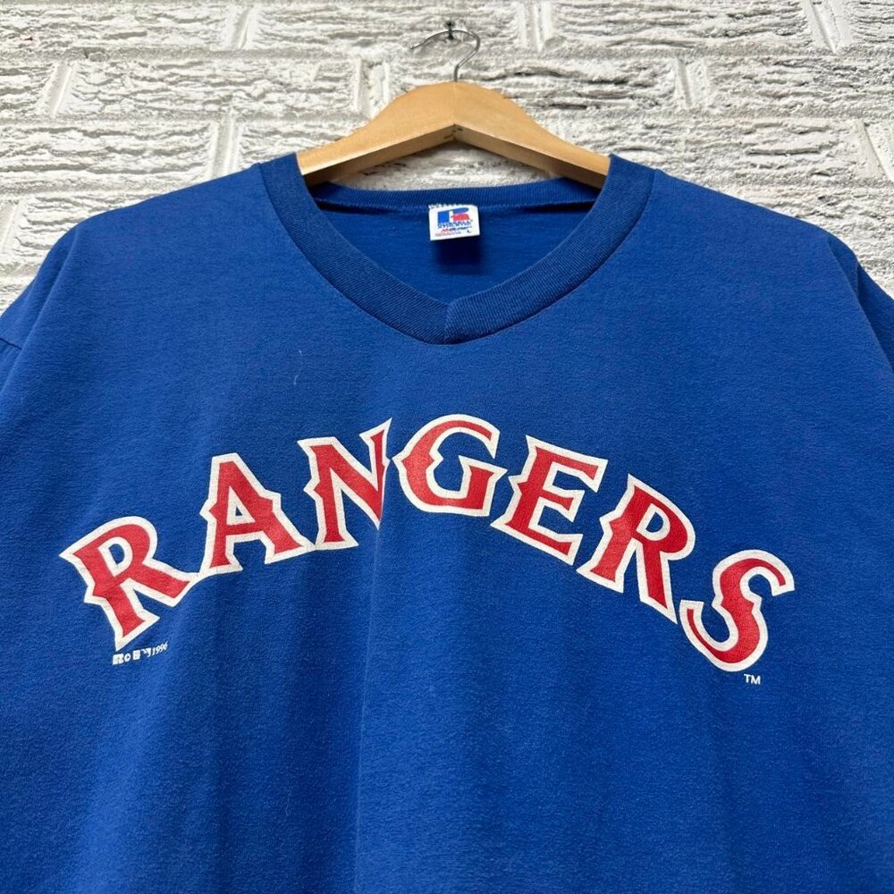 Vintage‎ Russel Texas Rangers Estrada Shirt Large